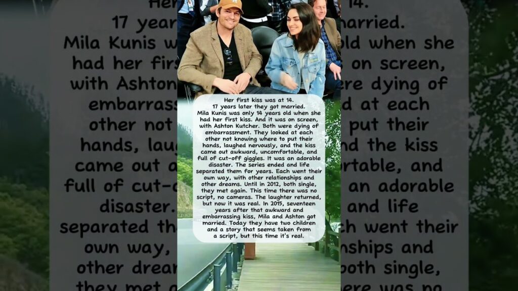 The Mila and Ashton Love Story That Feels Like a Hollywood Movie #inspiration #lovestory #milakunis