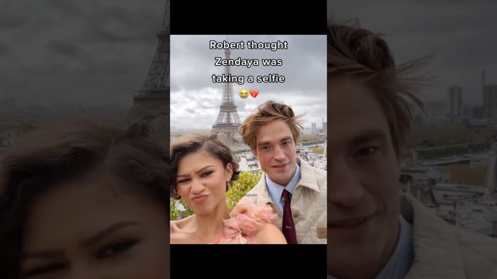 Robert Pattinson thought Zendaya was taking a selfie 😭💔