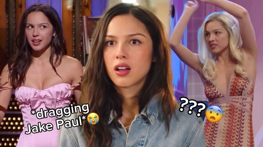Olivia Rodrigo being MESSY on SNL for 2 minutes straight Olivia Rodrigo being MESSY on SNL for 2 minutes straight