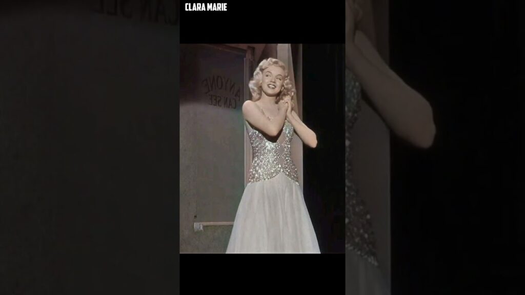 Marilyn Monroe’s Sparkling Silver Dress in Ladies of the Chorus ✨ Marilyn Monroe’s Sparkling Silver Dress in Ladies of the Chorus ✨
