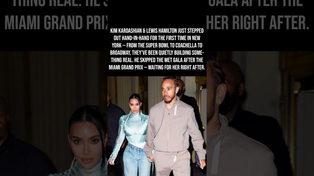 Kim Kardashian & Lewis Hamilton Finally Went Hand-in-Hand in Public — And the Internet Lost It! 😍👑🔥