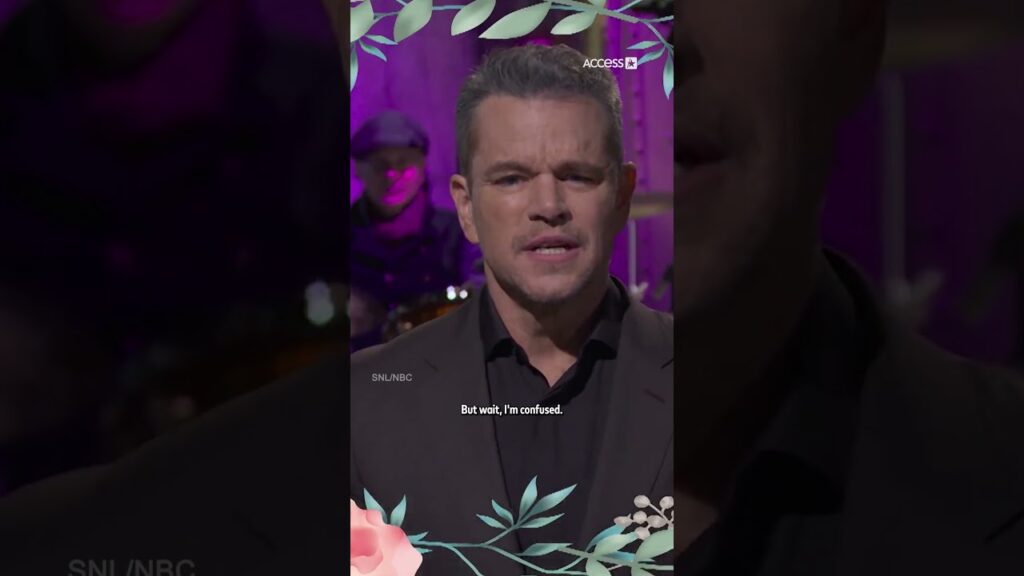 #MattDamon has a #MothersDay message
