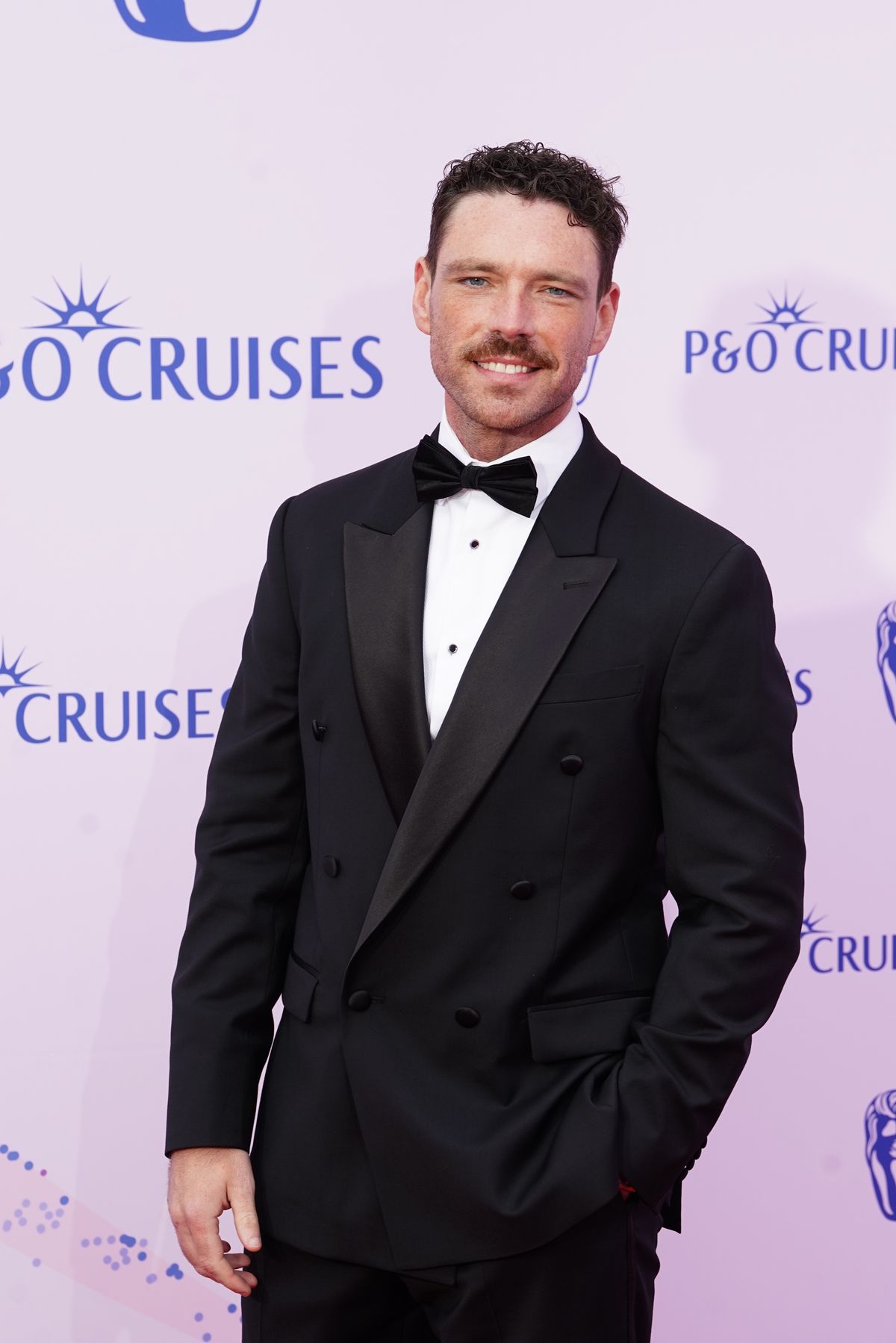 James Nelson-Joyce attending the BAFTA TV Awards 2026