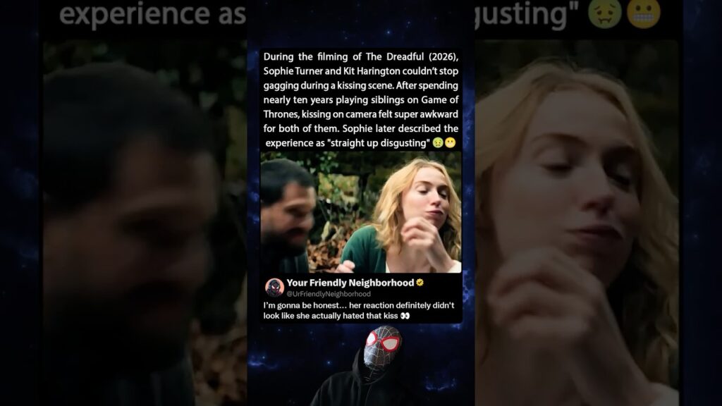 During the filming of The Dreadful (2026), Kit Harington wasn't ready for Sophie Turner