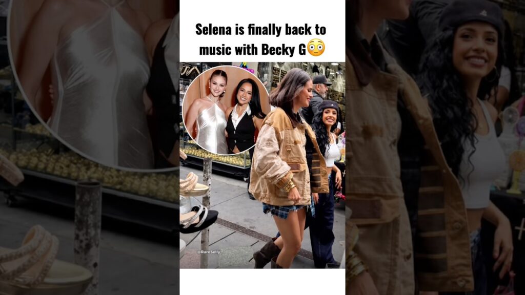 Selena x Becky G music era is officially coming #selenagomez #beckyg