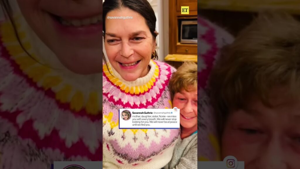 #savannahguthrie's heartbreaking mother's day message to Mom, #nancyguthrie