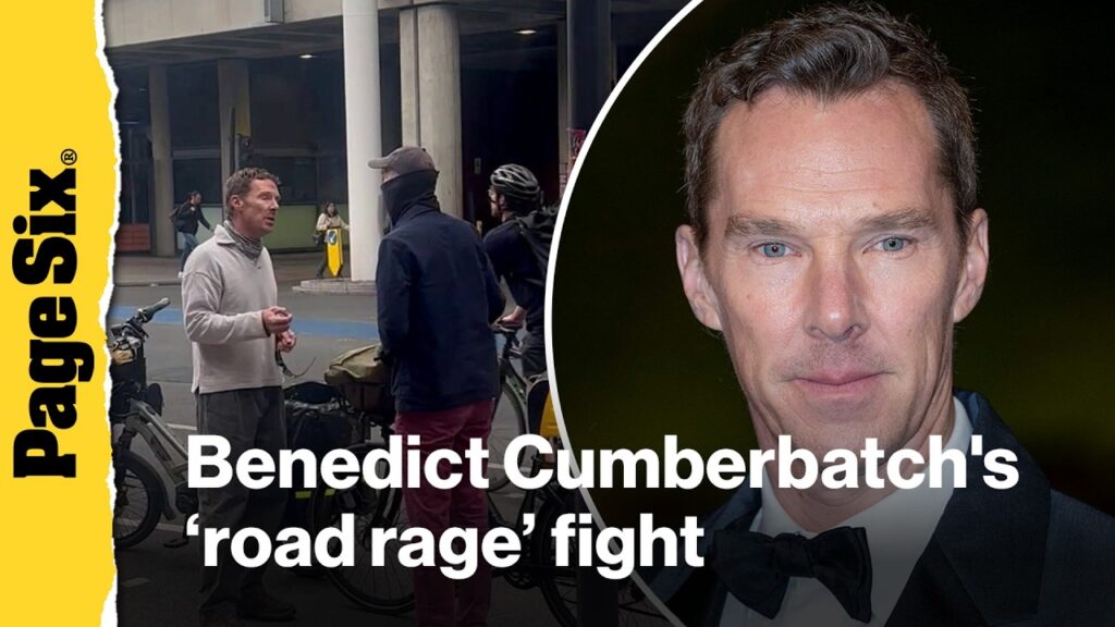 Benedict Cumberbatch has heated 'road rage' fight with cyclist