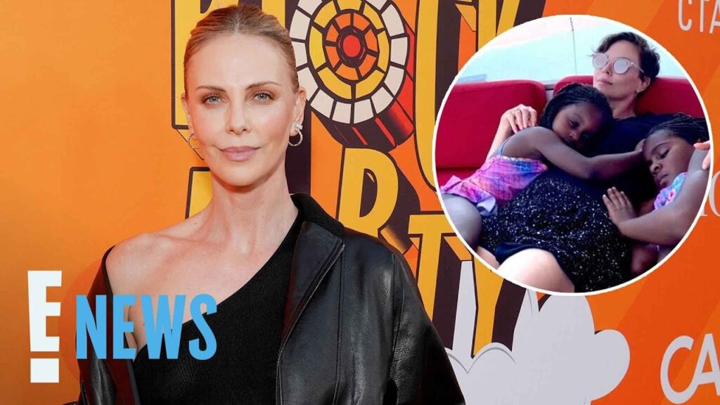 Charlize Theron Shares Rare Photos of Her Daughters for Mother's Day | E! News
