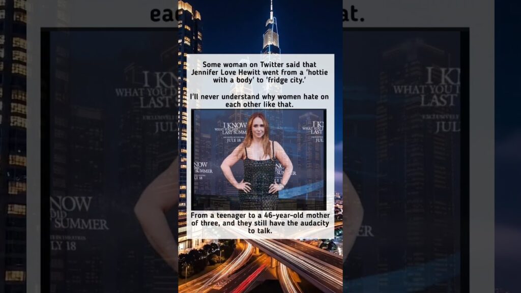 Jennifer Love Hewitt Body-Shamed From Teen to Mom #JenniferLoveHewitt
