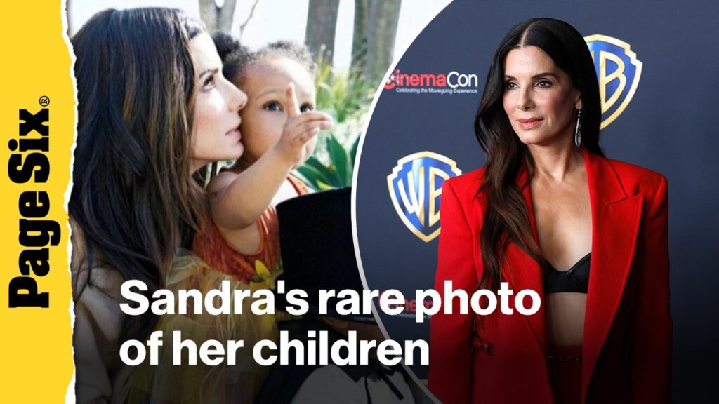 Sandra Bullock celebrates Mother's Day by sharing rare photo of her children