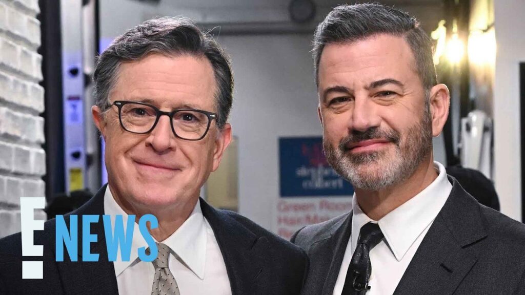 How Jimmy Kimmel is Supporting Stephen Colbert’s Late Show Finale | E! News