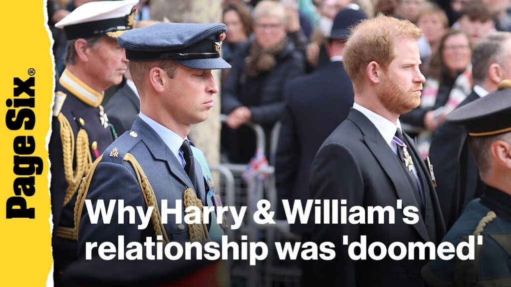 Why Prince Harry's relationship w/ William was 'doomed,' his fierce temper ‘terrifies’ King Charles