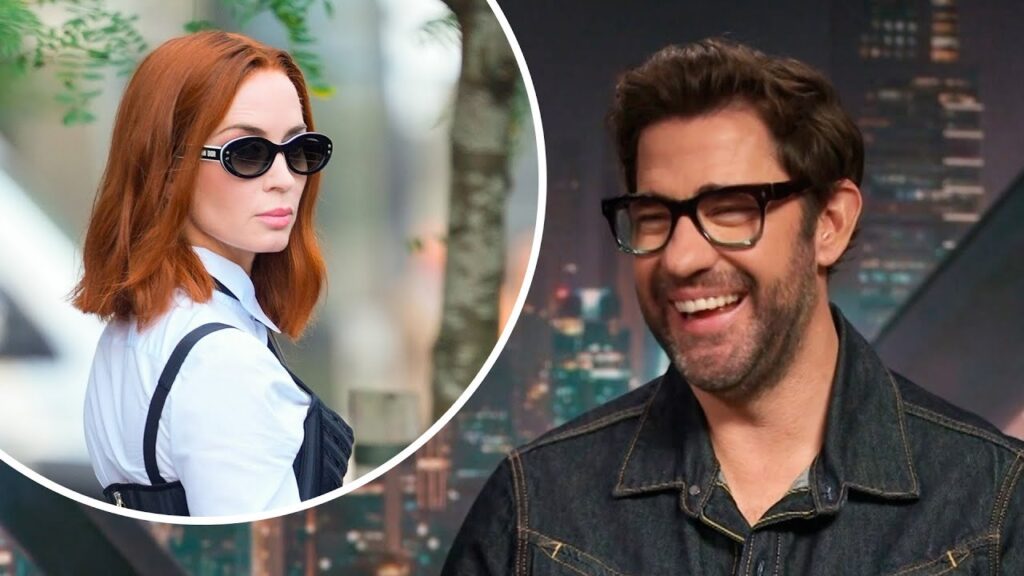 HOW Many Times Has John Krasinski Seen Wife Emily Bunt In 'Devil Wears Prada 2'?