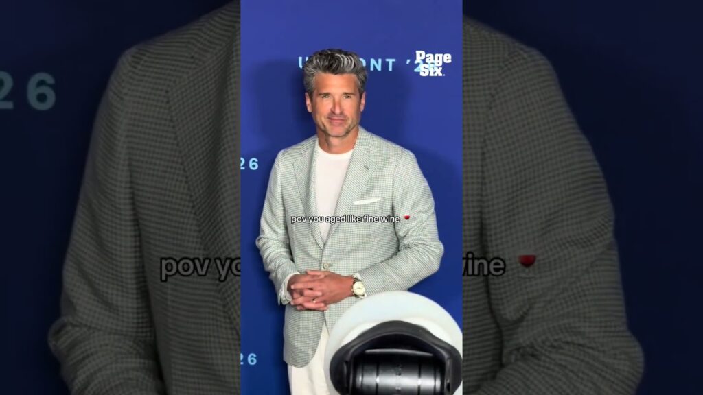 Patrick Dempsey at the FOX Upfronts in New York City... need I say more? 🔥#shorts