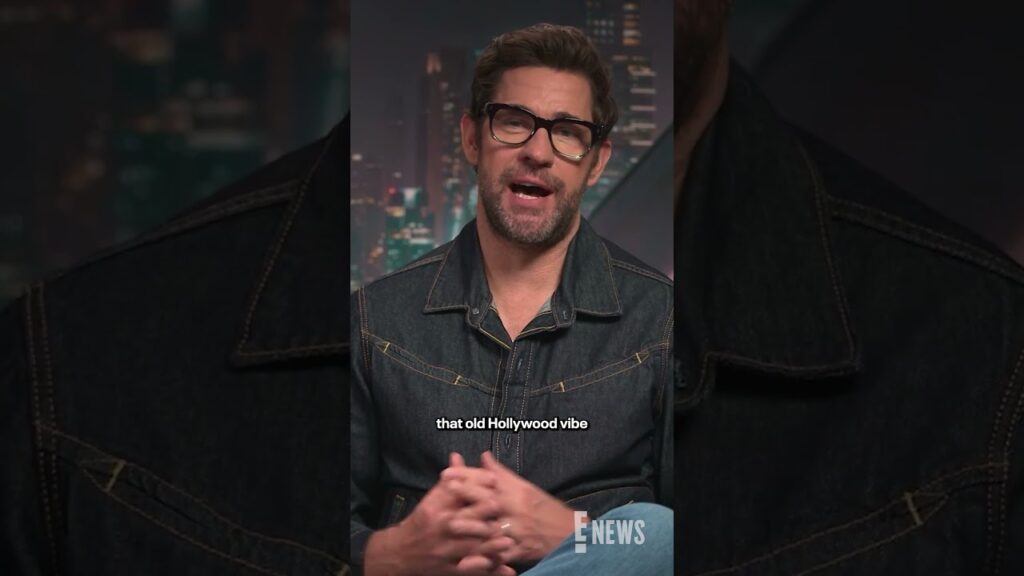 John Krasinski talks about the emotional moment Emily Blunt received a Hollywood Walk of Fame star.