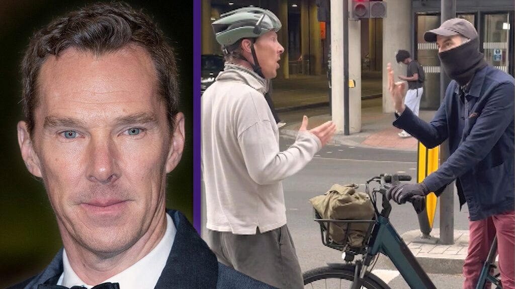 Benedict Cumberbatch Gets Into Heated Street Spat With Cyclist