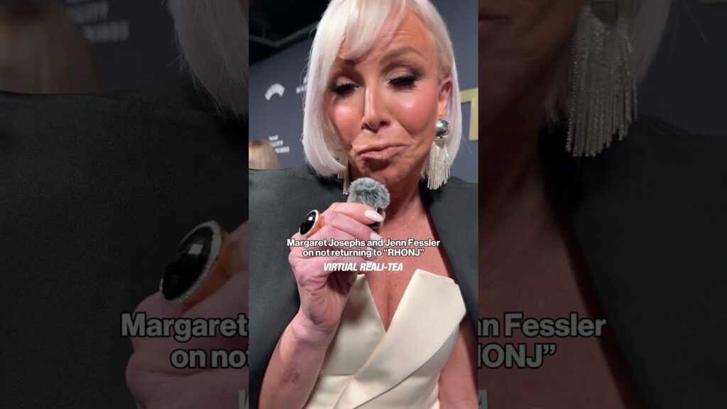 Margaret Josephs, Jenn Fessler comment on not returning to film 'RHONJ' | Virtual Reali-Tea #shorts