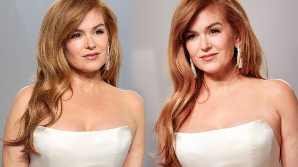 Isla Fisher at 2026 Vanity Fair Oscar Party in Los Angeles