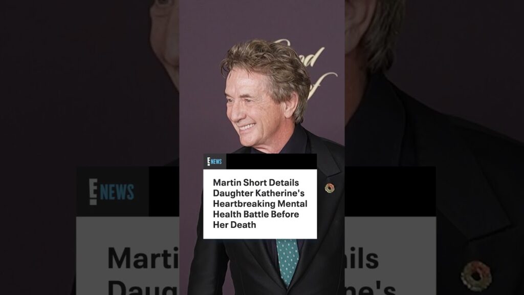 Martin Short spoke out about the death of his daughter, Katherine Short, for the first time.