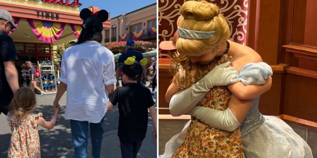 Prince Harry and Meghan take Archie and Lilibet to Disneyland in joint birthday celebrations
