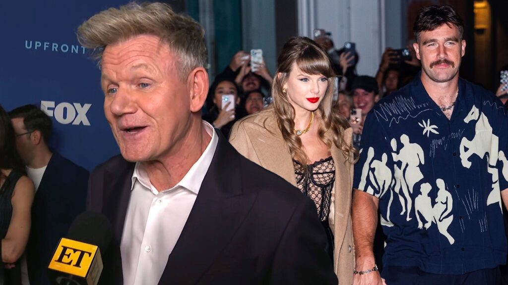 Gordon Ramsay Reacts to Taylor Swift and Travis Kelce Visiting His Restaurant Gordon Ramsay Reacts to Taylor Swift and Travis Kelce Visiting His Restaurant