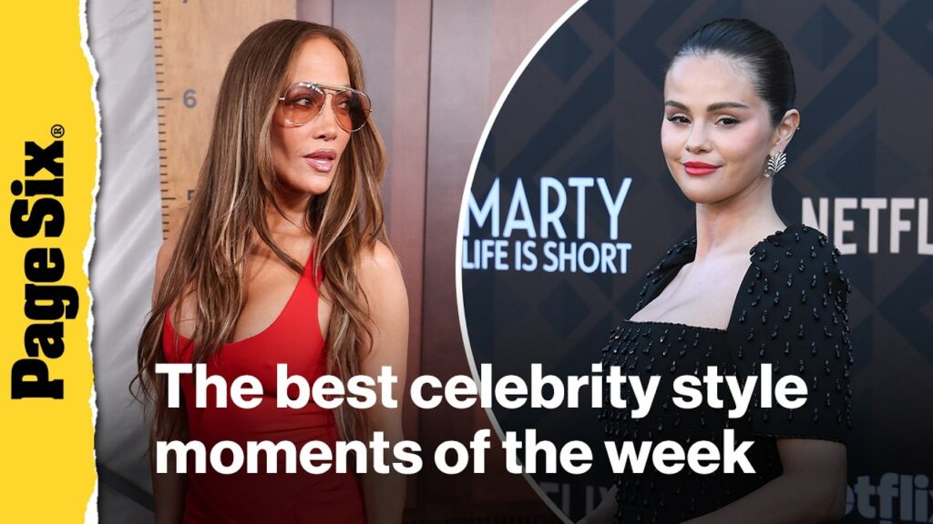 The best celebrity style moments of the week: Jennifer Lopez, Selena Gomez | Currently Trending