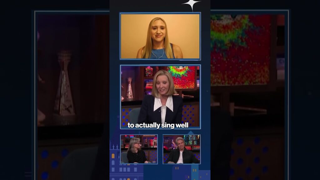 Lisa Kudrow says it was 'very intimidating' to sing with Lady Gaga #shorts