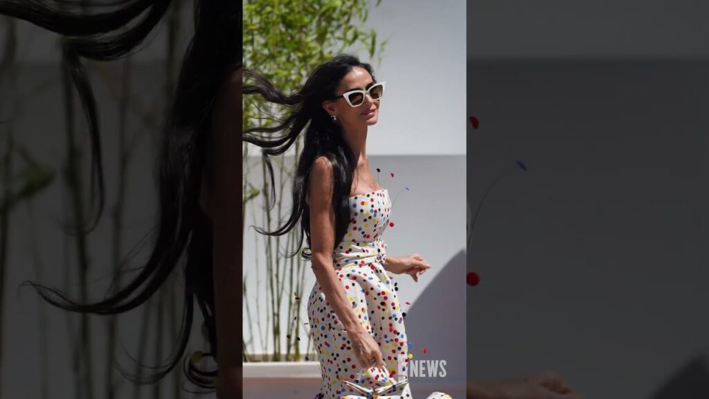 Oh la laa! 😍 Demi Moore arrives at the 79th Annual Cannes Film Festival in France.
