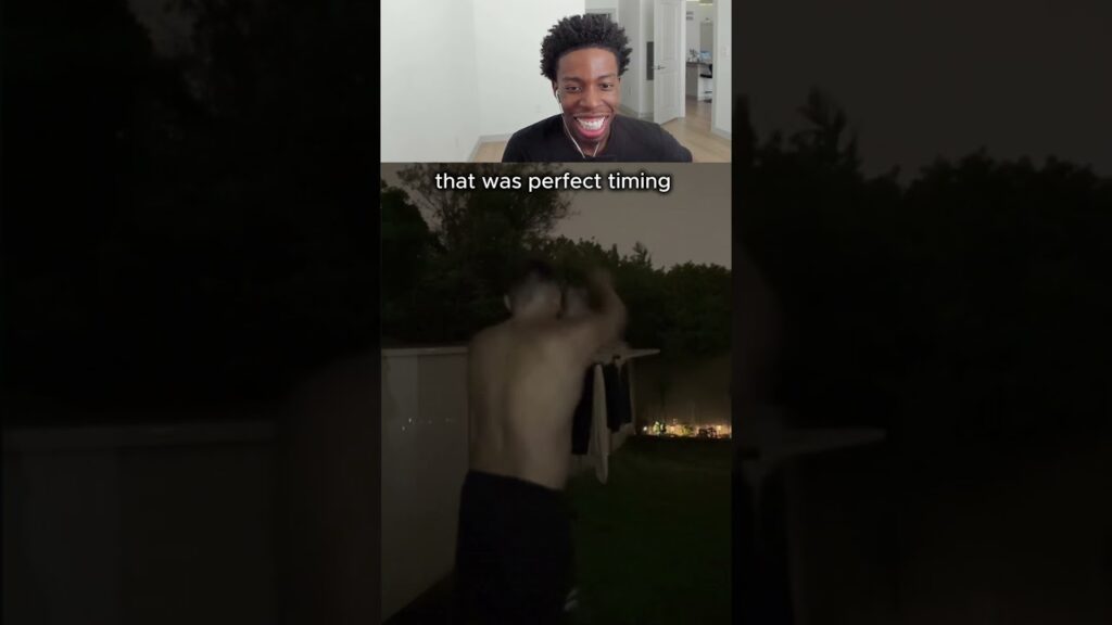 that was perfect timing