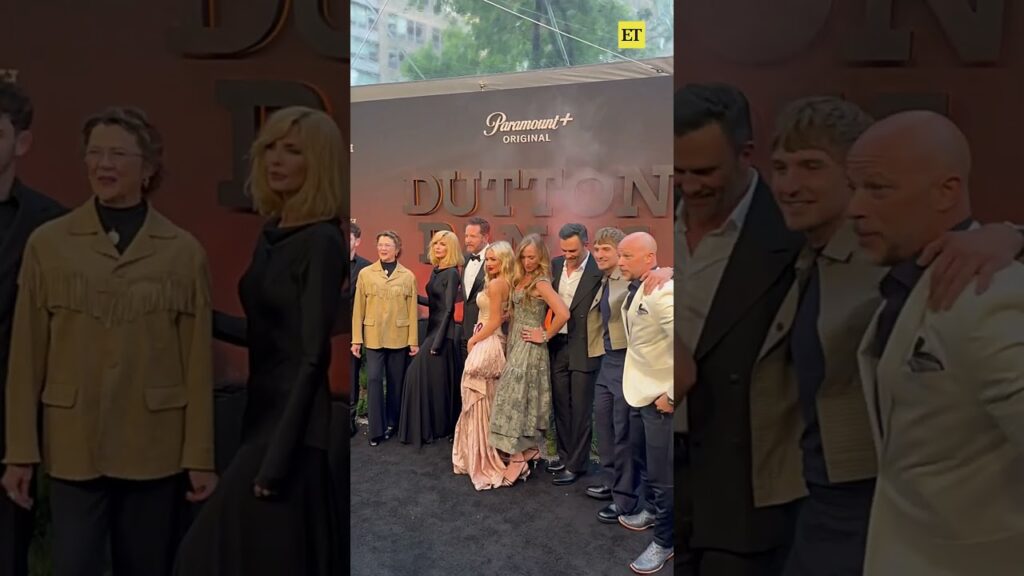 #duttonranch cast hits the red carpet together at the #yellowstone spinoff premiere #duttonranch cast hits the red carpet together at the #yellowstone spinoff premiere