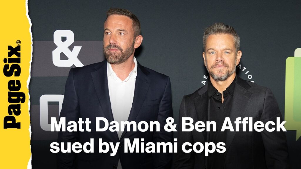 Matt Damon and Ben Affleck sued by Miami cops over ‘The Rip’ Matt Damon and Ben Affleck sued by Miami cops over 'The Rip'