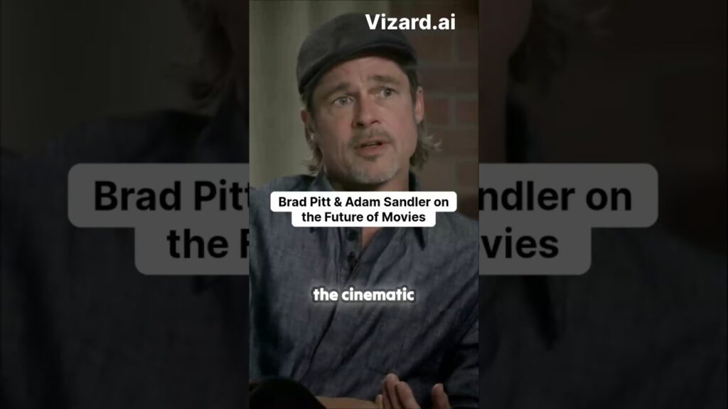 Brad Pitt & Adam Sandler on the Future of Movies#marvel #hollywood #actor #love #jasonmoma #bradpitt