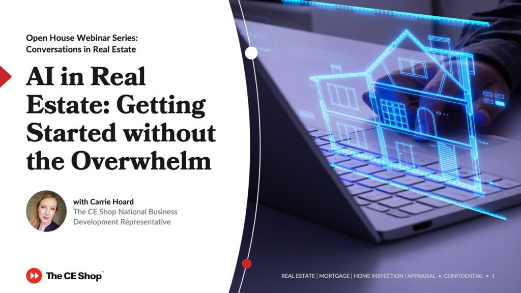 AI in Real Estate Webinar: How to Get Started Without the Overwhelm