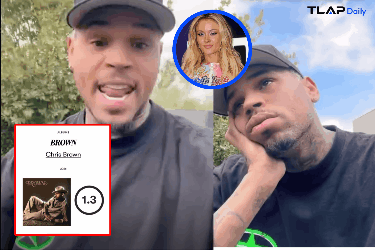 Chris Brown Loses It Over Brutal 1.3 Album Review, Drags Zara Larsson As Backlash Explodes