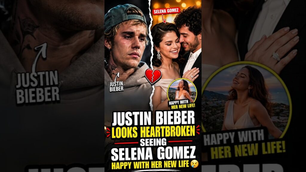 Justin Bieber Looks Heartbroken Seeing Selena Gomez Happy With Her New Life