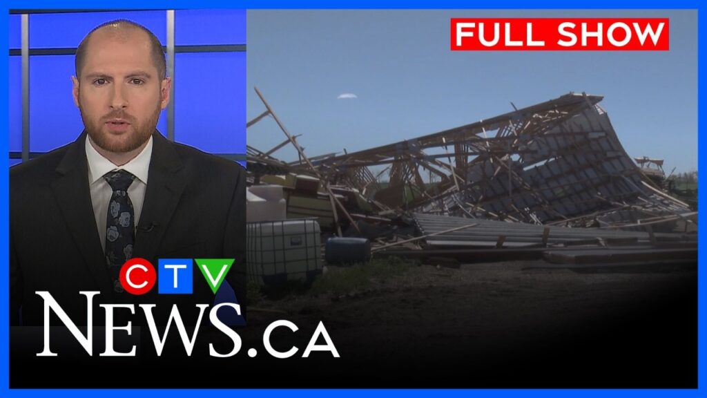 Extensive damage after storm hits north of London | CTV News London at 6, Mon. May 11, 2026