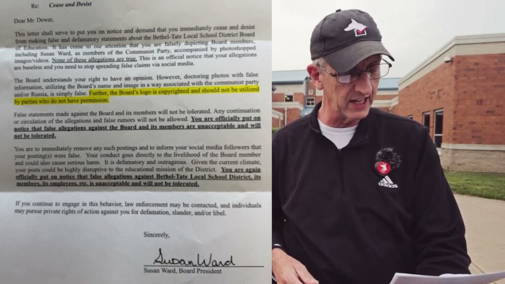 Is Susan Ward, the President of the Bethel Tate School Board, a communist? Is Susan Ward, the President of the Bethel Tate School Board, a communist?