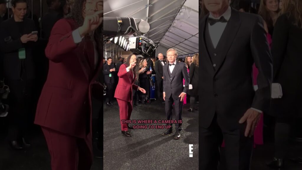 We are shamelessly obsessed with William H. Macy's #CriticsChoice #Glambot. 👏 #AwardsSeason