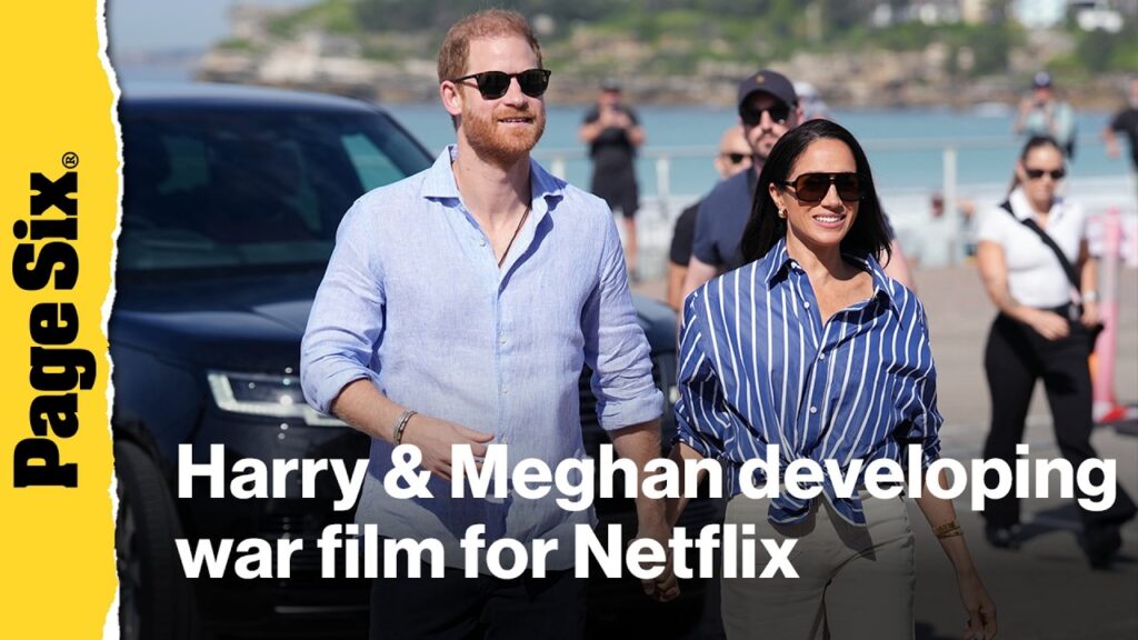 Prince Harry and Meghan, Duchess of Sussex developing war film for Netflix Prince Harry and Meghan, Duchess of Sussex developing war film for Netflix