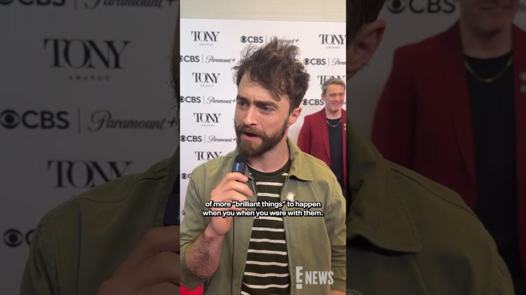 Daniel Radcliffe shares his list of ‘brilliant things’ at the 2026 #TonyAwards Meet the Nominees. Daniel Radcliffe shares his list of ‘brilliant things’ at the 2026 #TonyAwards Meet the Nominees.