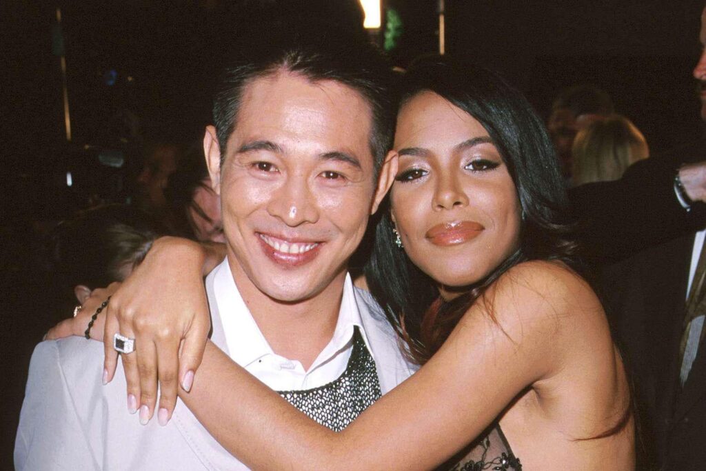 Jet Li: ”I say that while the physical part of her has left us, mentally, she's always here. She's always in my heart. Every time I come to the States, people still talk a lot about Aaliyah. I say she's still in my heart. I always feel that she's there. She's living on in a lot of people's hearts”