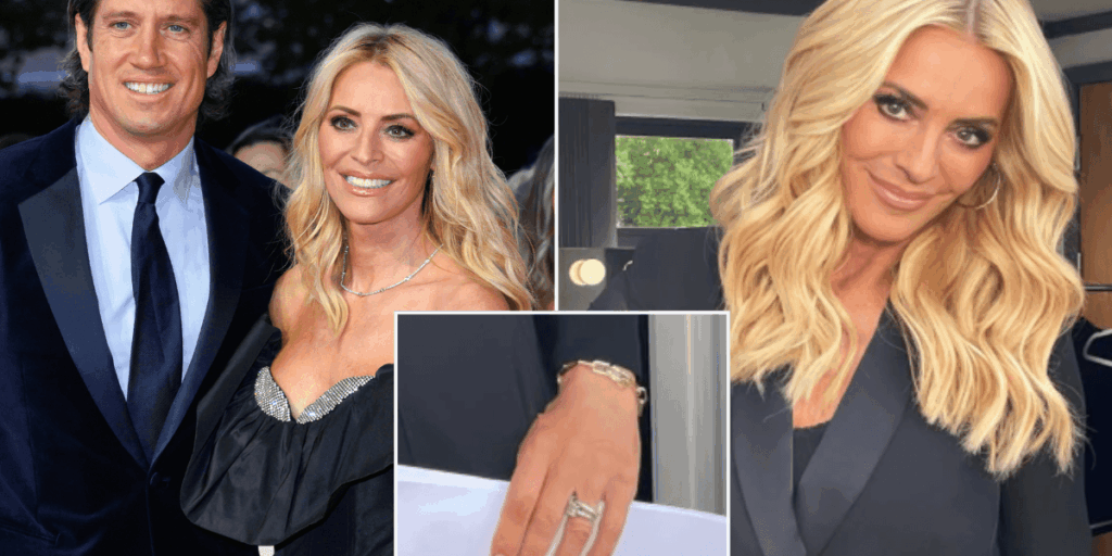 Tess Daly breaks silence after Vernon Kay split while still wearing engagement ring as Claudia Winkleman shows support