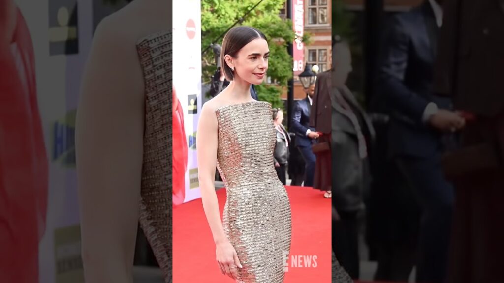 Lily Collins 🤍 #emilyinparis #lilycollins