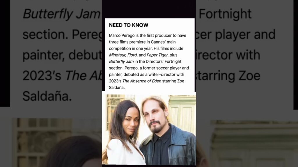 Marco Perego Makes History: Three Films at the Cannes Film Festival Marco Perego Makes History: Three Films at the Cannes Film Festival