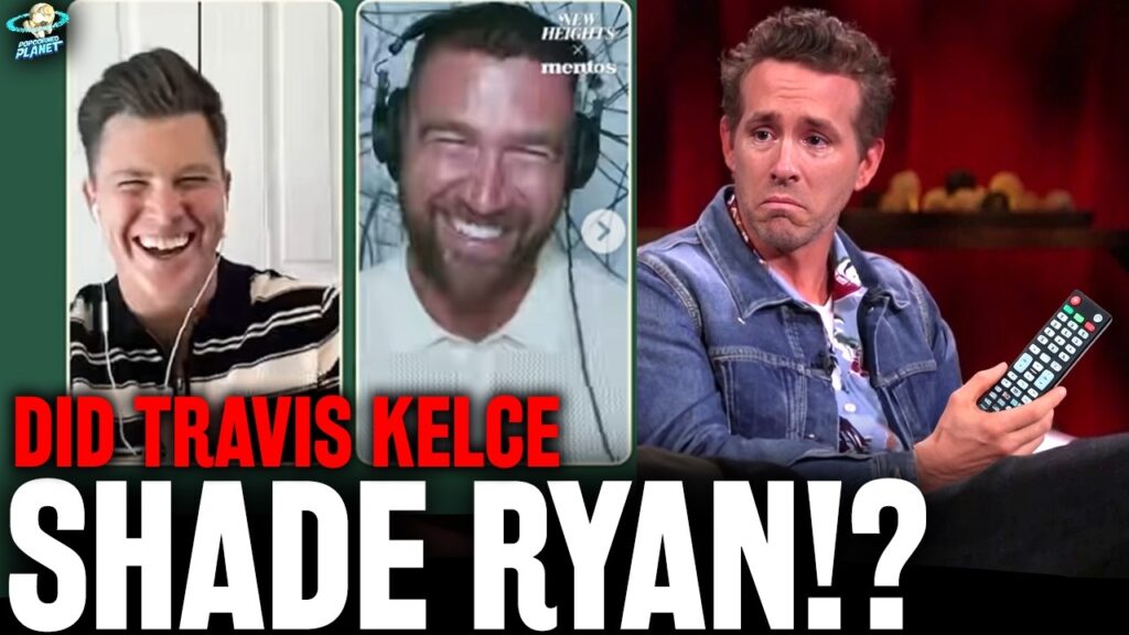 Did Travis Kelce Just SHADE Ryan Reynolds?! Is Blake Lively BANNED From Taylor Swift’s Wedding!? Did Travis Kelce Just SHADE Ryan Reynolds?! Is Blake Lively BANNED From Taylor Swift's Wedding!?
