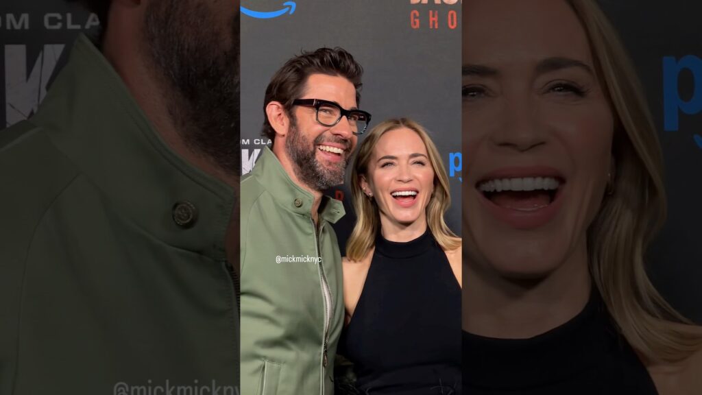 Operation: Date Night ❤️ John Krasinski Brings Emily Blunt to the “Jack Ryan” Premiere 🎬 Operation: Date Night ❤️ John Krasinski Brings Emily Blunt to the “Jack Ryan” Premiere 🎬