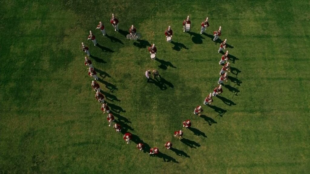 Valentine’s Day (2010) – Post-Credits Scene | Cheerleaders Form a Heart on the Field