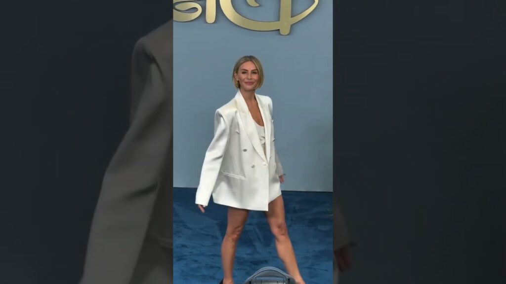 Julianne Hough making business casual look at the 2026 Disney Upfront. #shorts