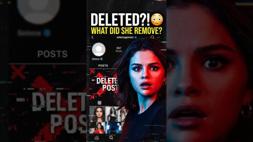 “Selena Gomez Suddenly Deleted THIS… Fans Are Freaking Out 😳#shorts #selenagomez #stargossip#viral “Selena Gomez Suddenly Deleted THIS… Fans Are Freaking Out 😳#shorts #selenagomez #stargossip#viral
