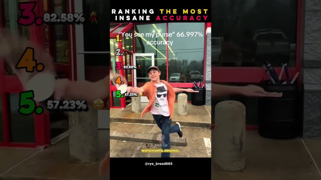 Ranking the best accuracy moments  | #accuracy  #ranking #moments